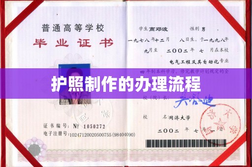 雾峰护照制作的办理流程