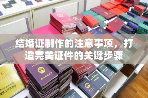 雾峰结婚证制作的注意事项，打造完美证件的关键步骤