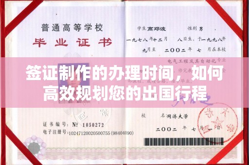 雾峰签证制作的办理时间，如何高效规划您的出国行程