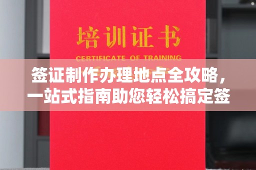 雾峰签证制作办理地点全攻略，一站式指南助您轻松搞定签证